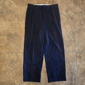Navy | REGALO | Business Casual Pant